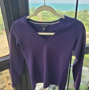 Purple Wool Sweater